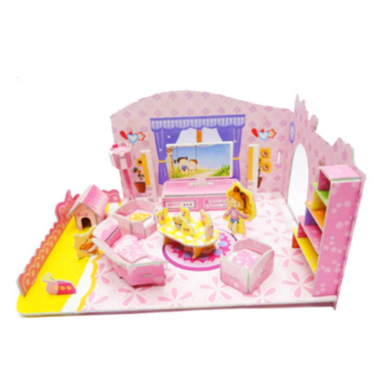 Детские игрушки DIY 3d Трехмерная головоломка качественная головоломка|Пазлы| |