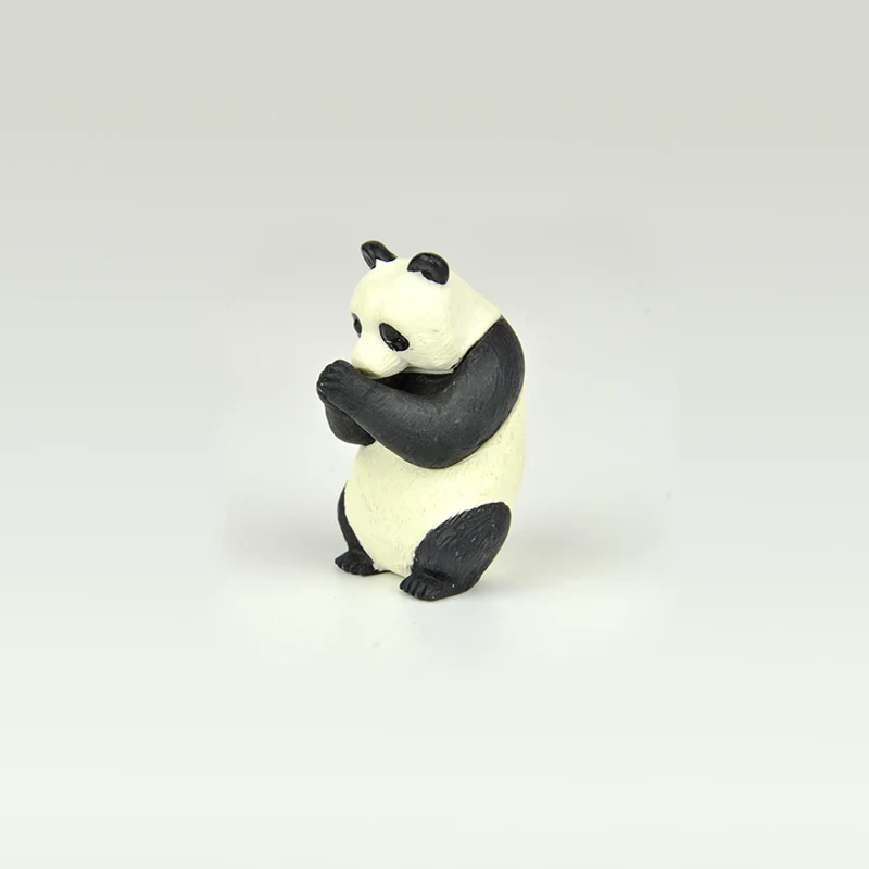D panda Японский капсула игрушка забавные животные вырезать Косплей shiba «Лисья Секретная служба»(Inu японский миткаль Кот выдра пингвина белого кита гассе для молитвы Gashapon фигурка - Цвет: D panda