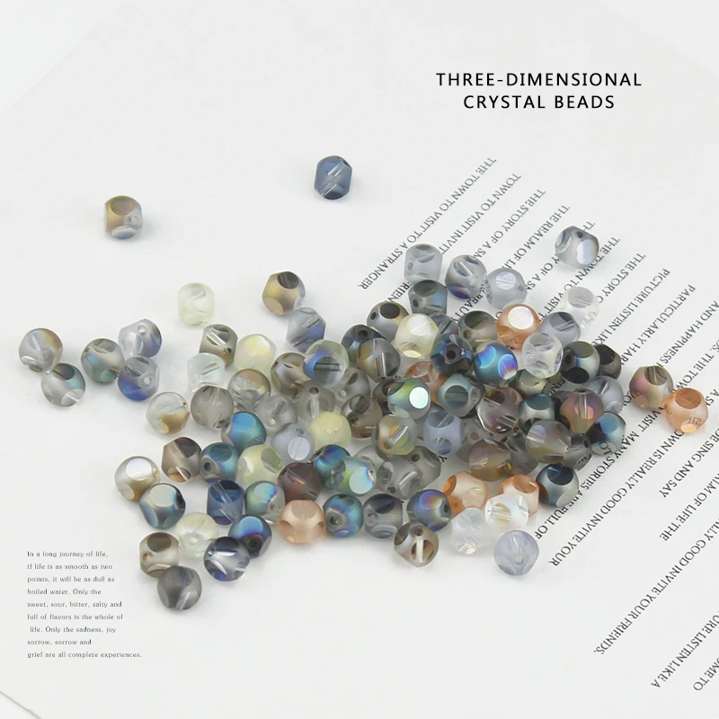 Бусины из австрийского стекла с гранями 6 мм|Бусины для одежды| |