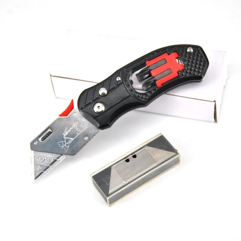 

Многофункциональный складной нож для бумаги, домашний бумажный нож, предметы первой необходимости, универсальный нож, карманный нож, склад...