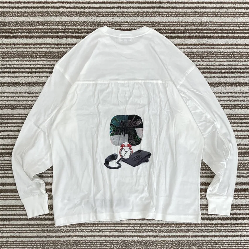 

CAVEMPT C.E Long Sleeve Men Women Retro Washed Old JACKET Fashion Cav Empt Shirts Loose Casual Hip Hop CAVEMPT Shirt