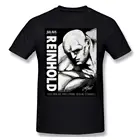 Футболка Julius Reinhold в стиле ретро с принтом аниме, футболка shubuzhi большого размера из хлопка с круглым вырезом и короткими рукавами для мужчин