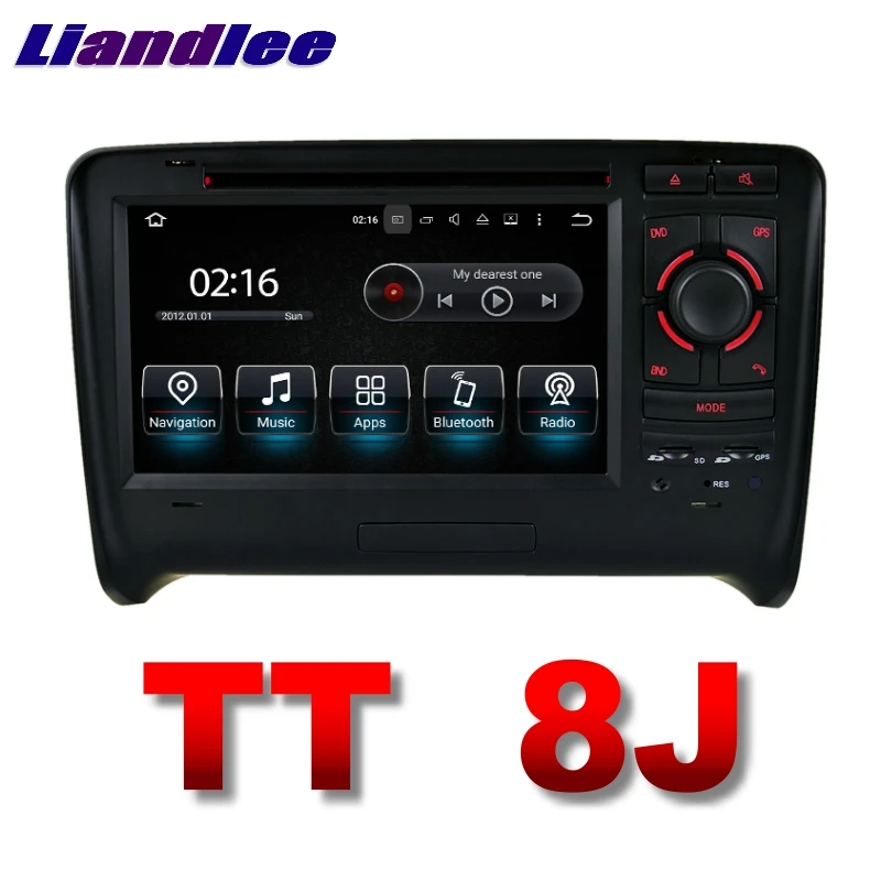 Liandlee автомобильный мультимедийный плеер NAVI для Audi TT 8J MK2 2006 ~ 2014 Автомобильный