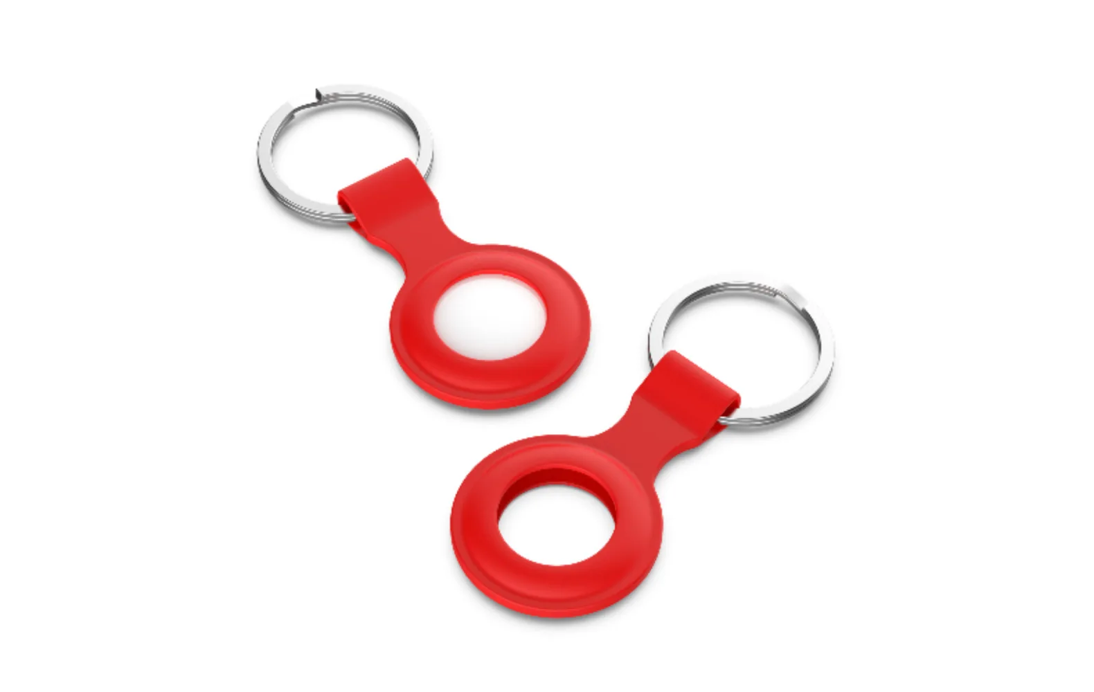 MANNIYA-Llavero protector de silicona antip&eacute;rdida para Airtag, 100 unids/lote-3
