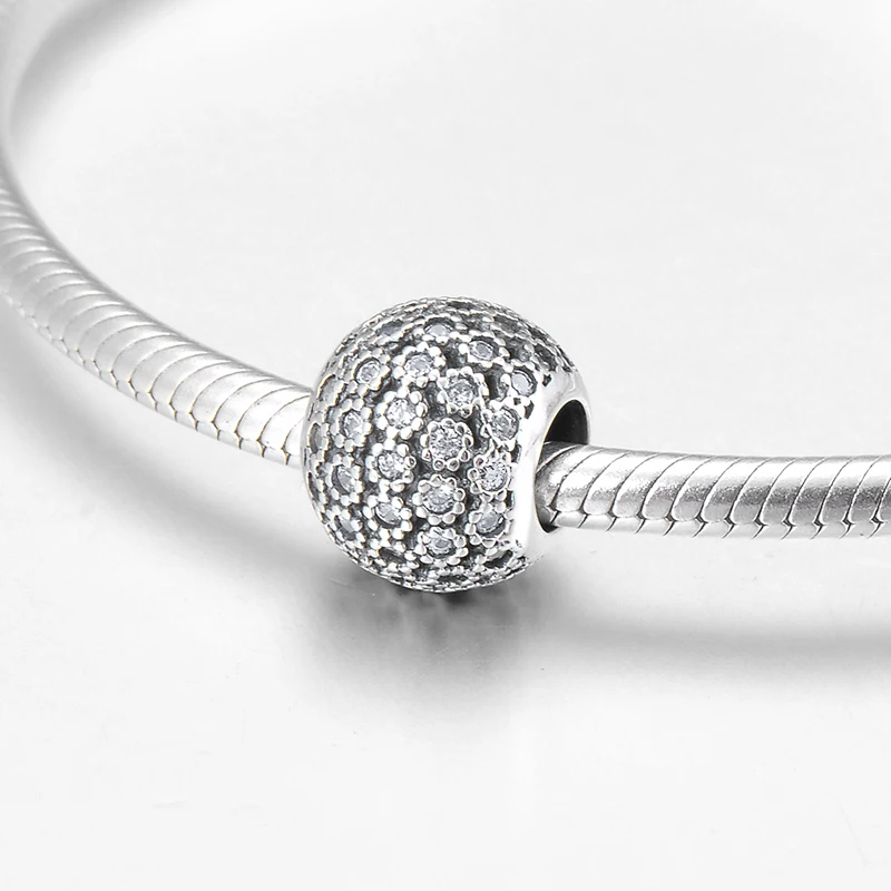 Модный как солнечный цветок серебро 925 пробы сделай сам прозрачный CZ изящные