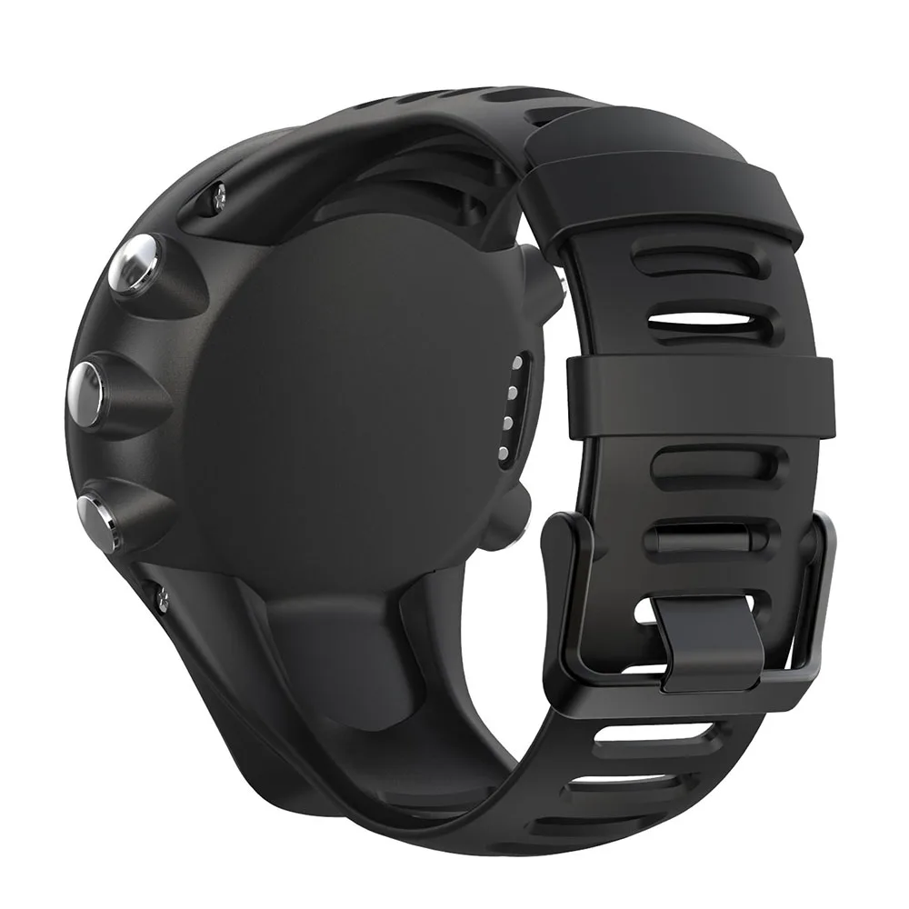 Резиновый силиконовый ремешок для SUUNTO Ambit 1 2 3 2R 2S Ambit 3S 3R 3P Ремешки для наручных часов 24 мм спортивные часы ремешок черная Пряжка браслет
