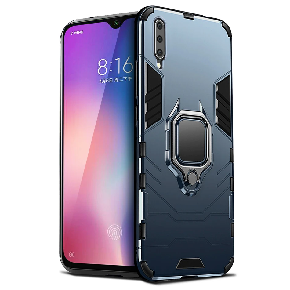 Чехол-книжка для Xiaomi Mi 9 SE с кольцом-подставкой | Мобильные телефоны и аксессуары