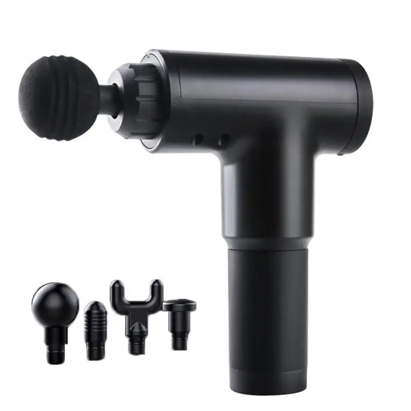 

6 Speeds Electric Massage Gun Therapy Deep Tissue Neck Body Back Muscle Massager 3600r/min Vibration Fitness Relax Equipment