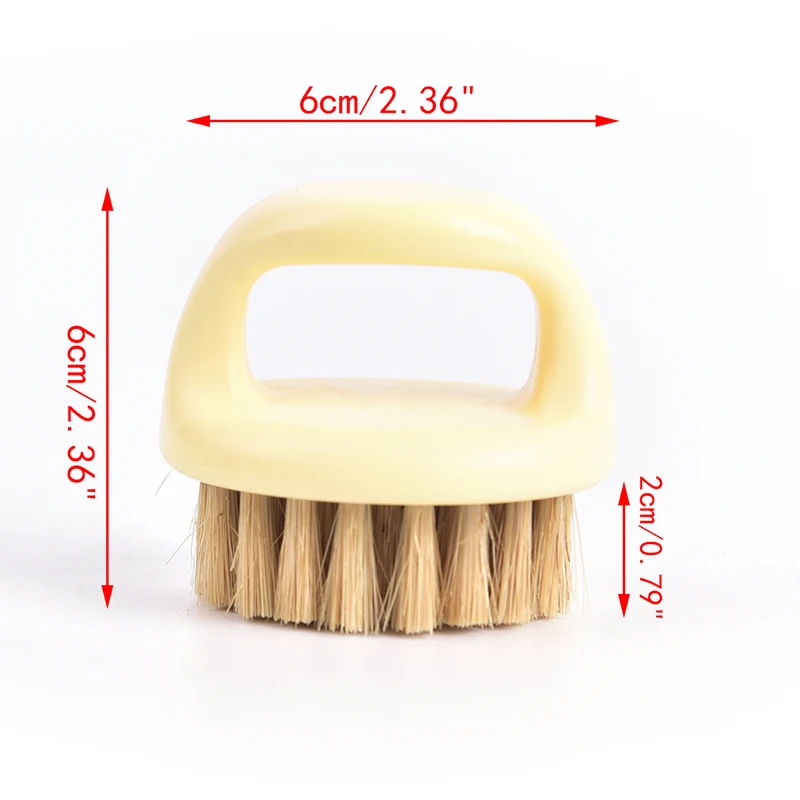 

1 Pcs ABS Ring Design Horse Bristle Men Shaving Brush Plastic Portable Barber Beard Brushes Salon Face Cleaning Razor Brush