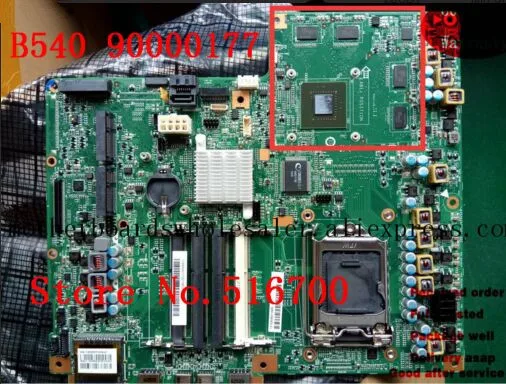 Десктопная материнская плата для Lenovo B540 B540P все-в-одном 90000177/805 CIH77S V1.0