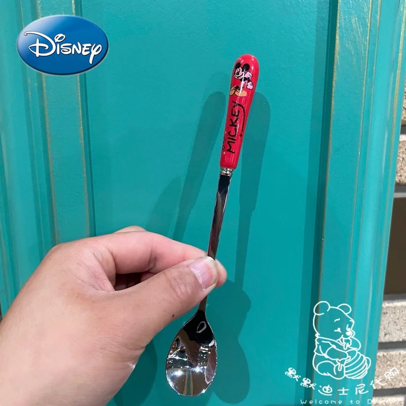 Оригинальная чайная ложка с длинной ручкой Disney Mickey Mouse Minnie Winnie The Pooh