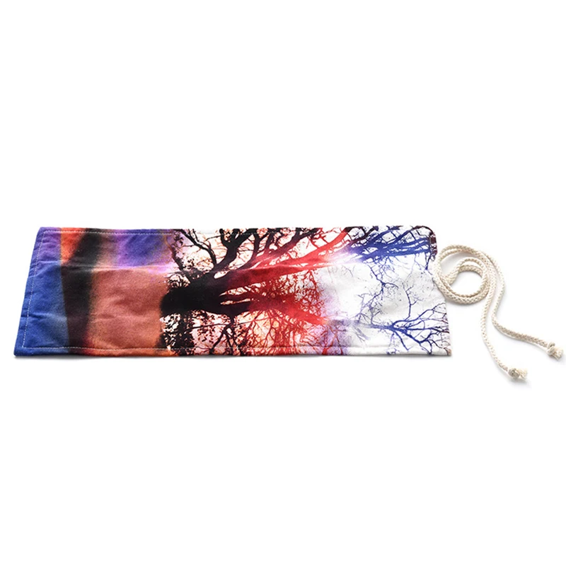 Канцелярские Холст футляр для карандашей ручной работы сумки 36/48/72 отверстия