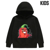 childrens hoodie merch edisonpts chilli autumn winter kids long sleeve thicked hooded sweatshirts edison pts family clothing
