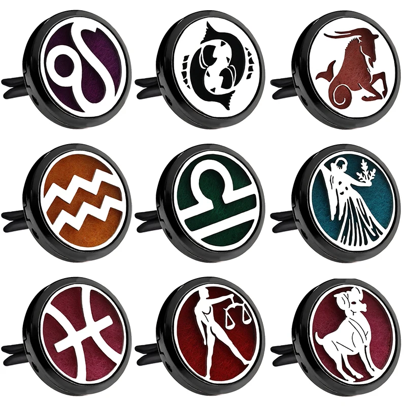 Новый яркий черный автомобильный воздушный диффузор из нержавеющей стали