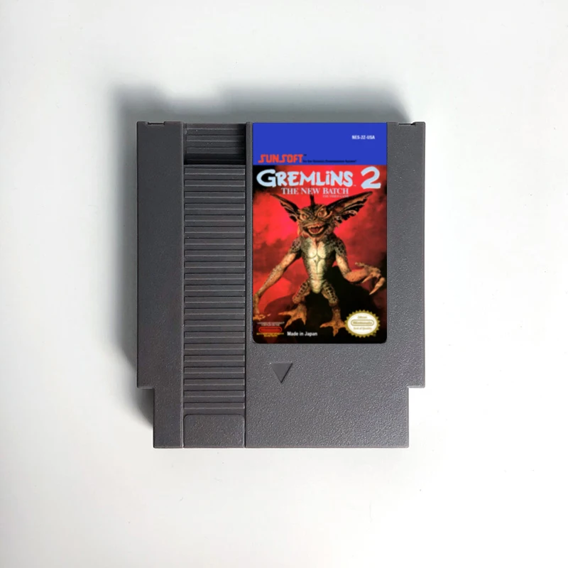 

Gremlins 2-новая партия-игровой Картридж для консоли NES 72 pin 8bit