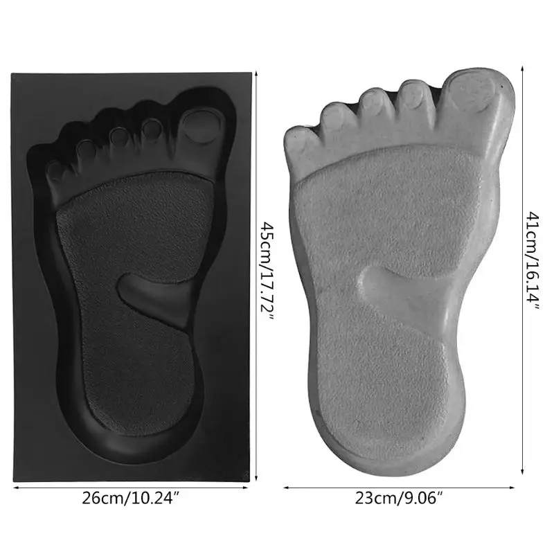 

1 Pair Walk Maker Concrete Mold, Pathmate Stone Mold, Stepping Stone Molds, Garden Decor DIY Tool