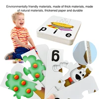 word spelling toy self correcting alphabet cognition props english early learning development educational matching images games