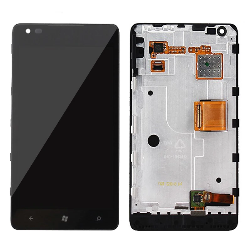 

4.3" Original LCD Display for Microsoft Nokia Lumia 900 N900 LCD Display Touch Screen Digitizer Replacement with Frame Assembly