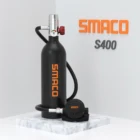 Портативный резервуар для дайвинга SMACO S400, с кислородным баллоном, 1 л