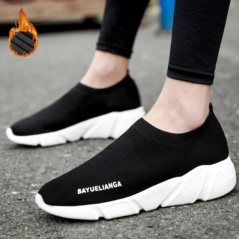 

Man Sneakers Light Breathable Loafers Flats Casual Mens Womens Slip on Sports Shoes Fashion Men Women Trainer Sneakers