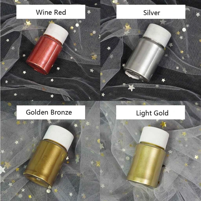 

11 Colors Metallic Epoxy Resin Color Pigment Metallic Mica Powders Resin Colorant Dye Resin Pearl Powder Craft DIY Kit