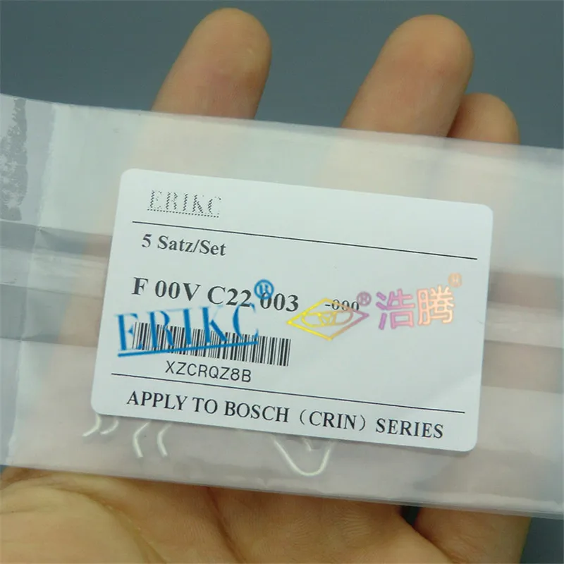 ERIKC 10 шт. F00VC22003 автоматический дизельный насос части Common Rail Инжектор клип F 00 в C22 003 высококачественные пристяжные для электромагнитного клапана