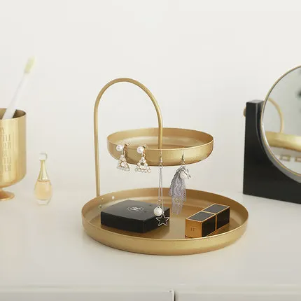 Металлические золотые подставки для кексов домашний стол 2/3 уровней стеллажи