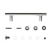 stainless steel brushed sliding knob door handle for furniture interior shower cabin accessories hardware