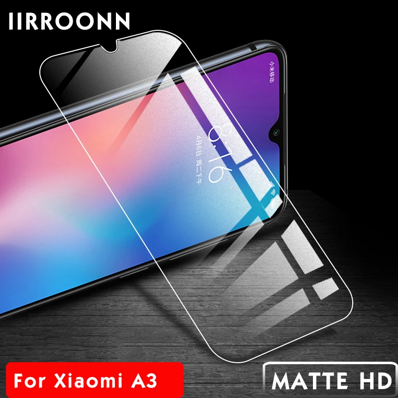 Матовая Защита экрана для Xiaomi A3 закаленное стекло mi a3 защитная пленка на защита