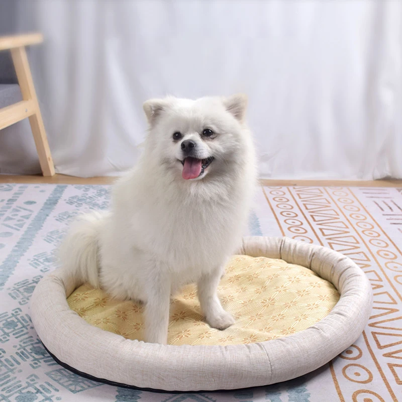 Price camas de cachorro cinza