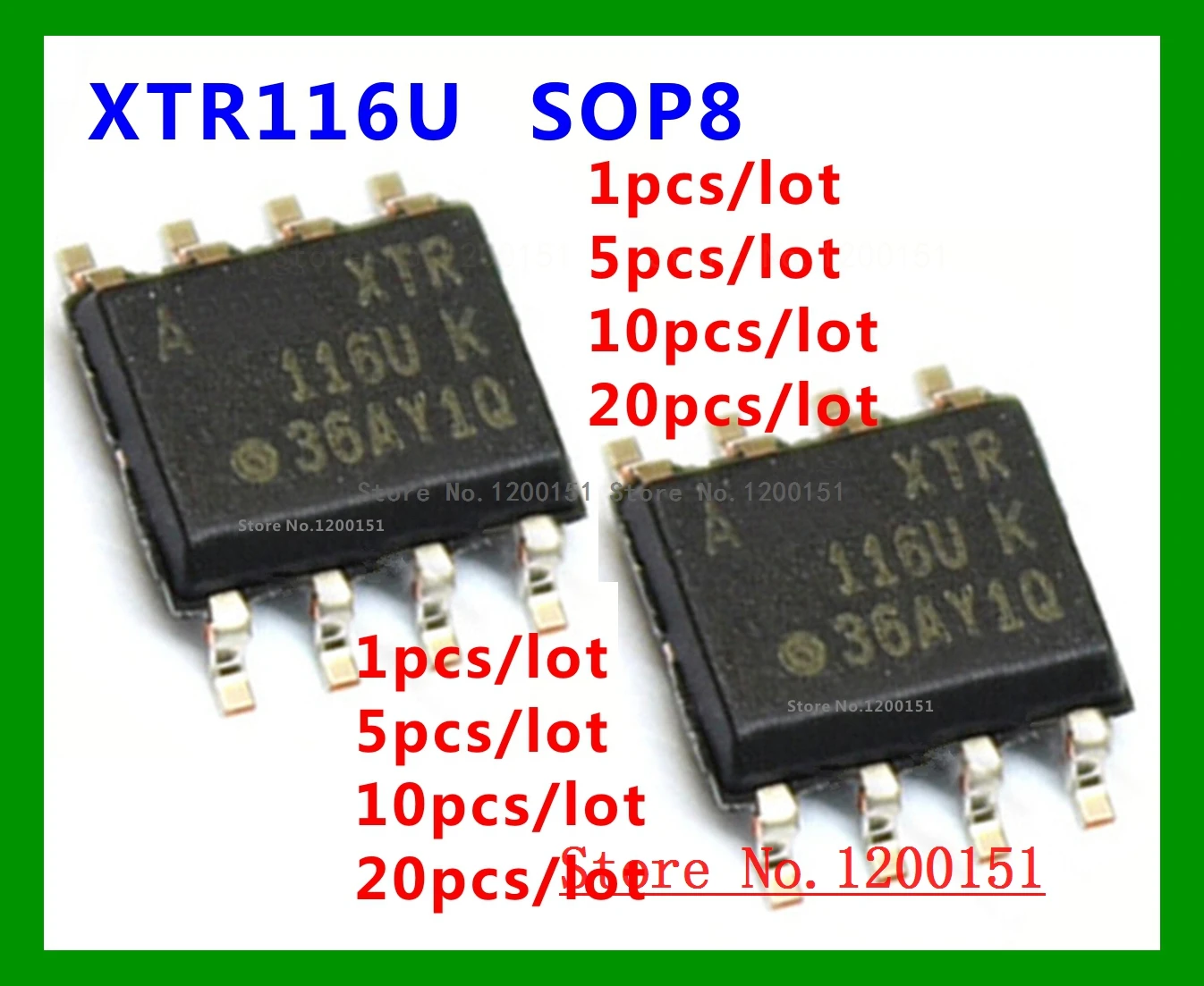 XTR116UA XTR116U XTR116 116U 116UA SOP-8 | Электронные компоненты и принадлежности