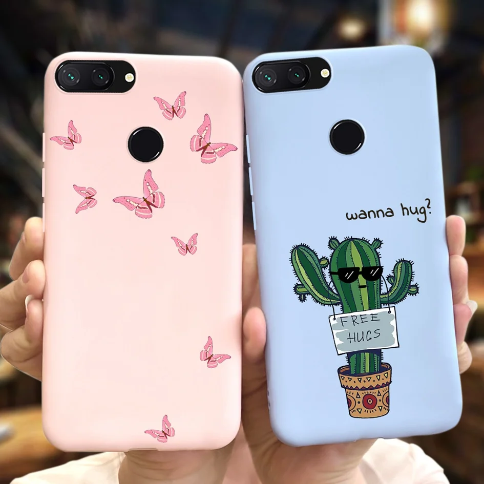 Противоударный чехол для Xiaomi Mi 8 Lite, с рисунком кактуса