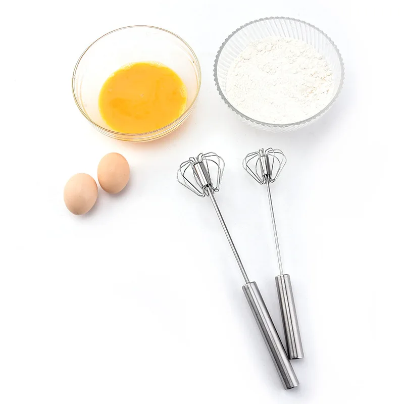 

Stainless Steel Manual Egg Beater for Home and Kitchen Accessories Gadgets Hand Pressure Rotating Semi-Automatic Egg Beater Tool