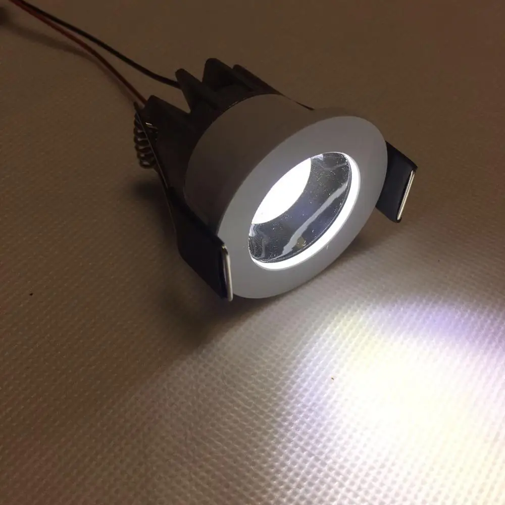 Светодиодный потолочный светильник 12 В переменного тока 230 1 шт./лот диаметр 40 мм