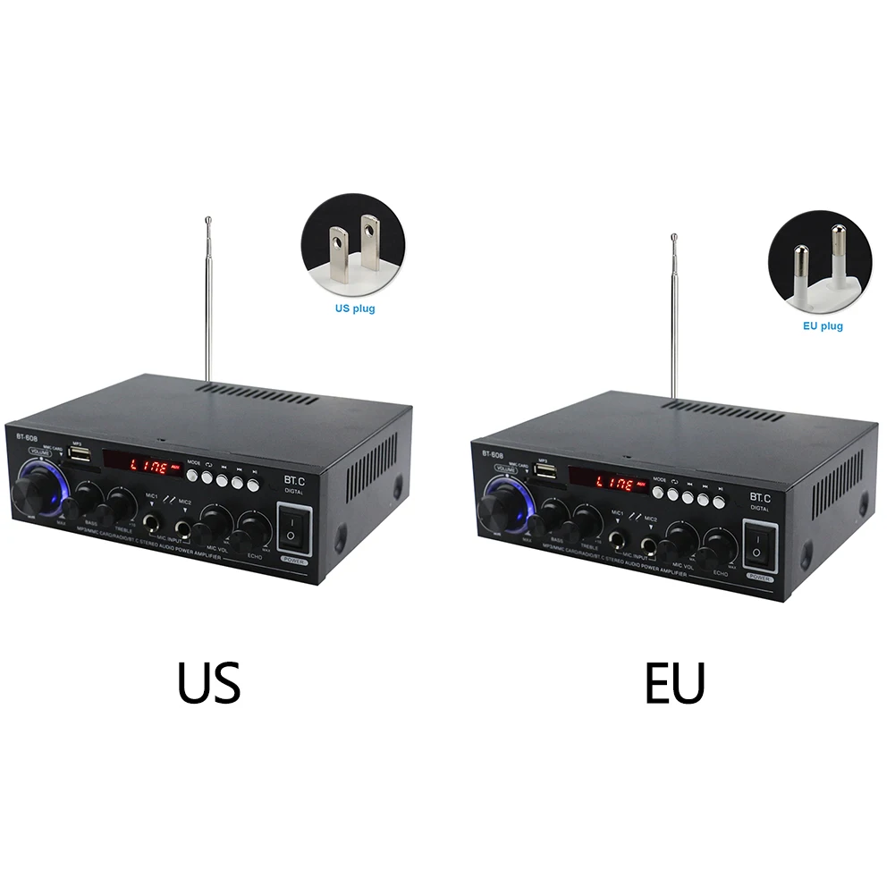 Подставка мини подарок HIFI Музыка черный железный портативный усилитель звука дистанционное управление Bluetooth низкий уровень искажений домашний цифровой плеер
