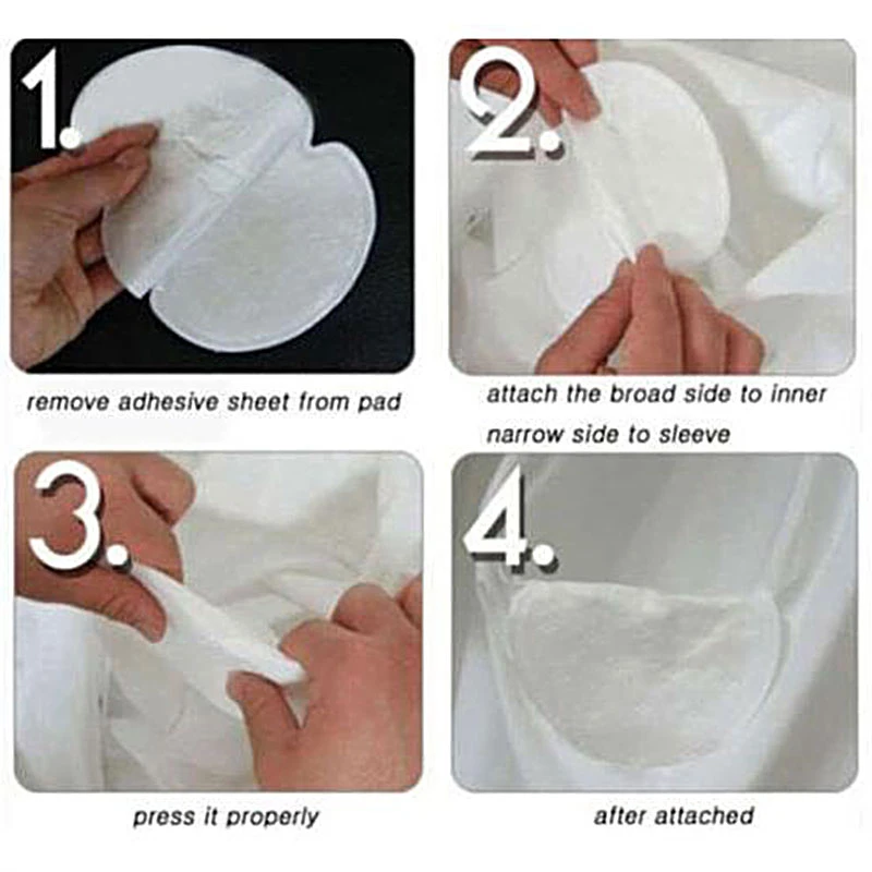 2 шт./компл. подмышек от пота Стикеры щит поглощения против запаха|Дезодоранты и