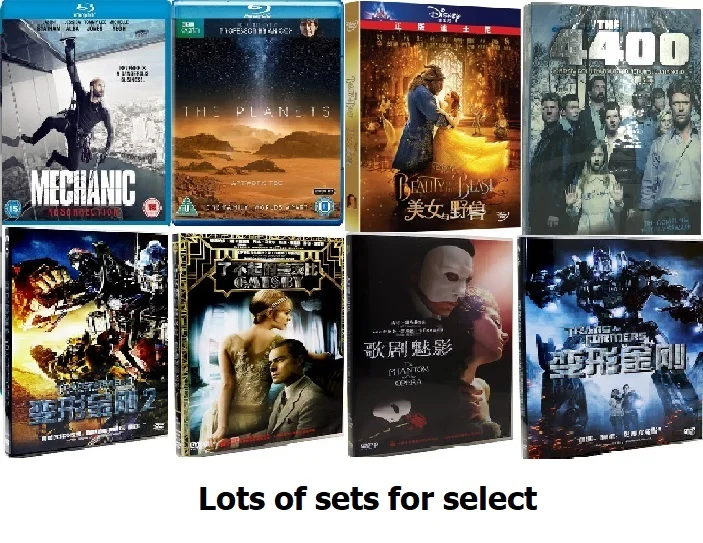 10 PCS The Film TV Series DVD Disc Box Set Wholesale sets Select for product description | Канцтовары для офиса и дома