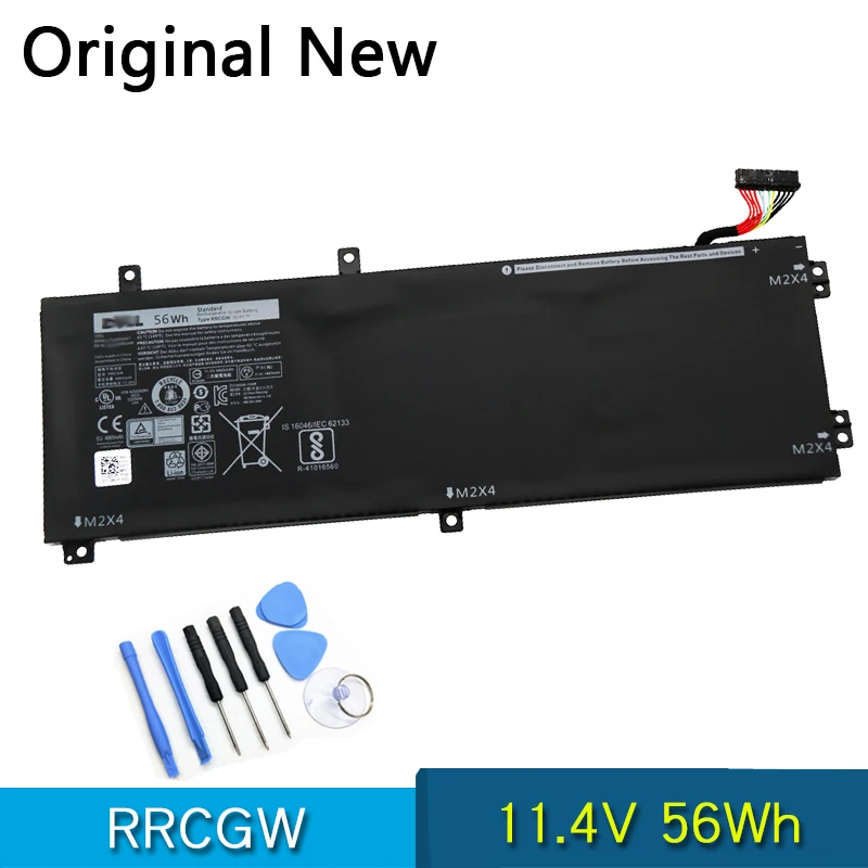 NEW Original RRCGW Laptop Battery For DELL XPS 15 9550 Precision 5510 Series M7R96 62MJV 11.4V 56Wh