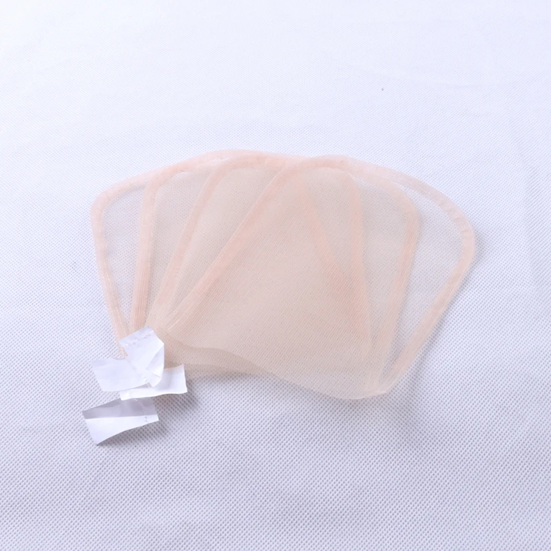 5pcs/bag 13*4 4*4 Lace Net Transparent Closure Frontal Base Hair Net  For Making Lace Wigs Closure Wig Accessory enlarge