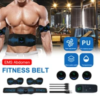 abdominal toning belt usb abdominal muscle toner ems muscle toning belt for men women training gym home fitness equipment