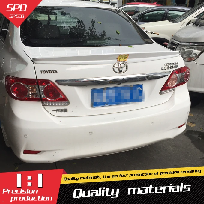 Спойлер для заднего крыла автомобиля спойлер из АБС материала Toyota Corolla 2006 2013|rear