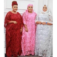 new style africa womens clothing dashiki fashion abaya stylish lace fabrics loose long dress free size