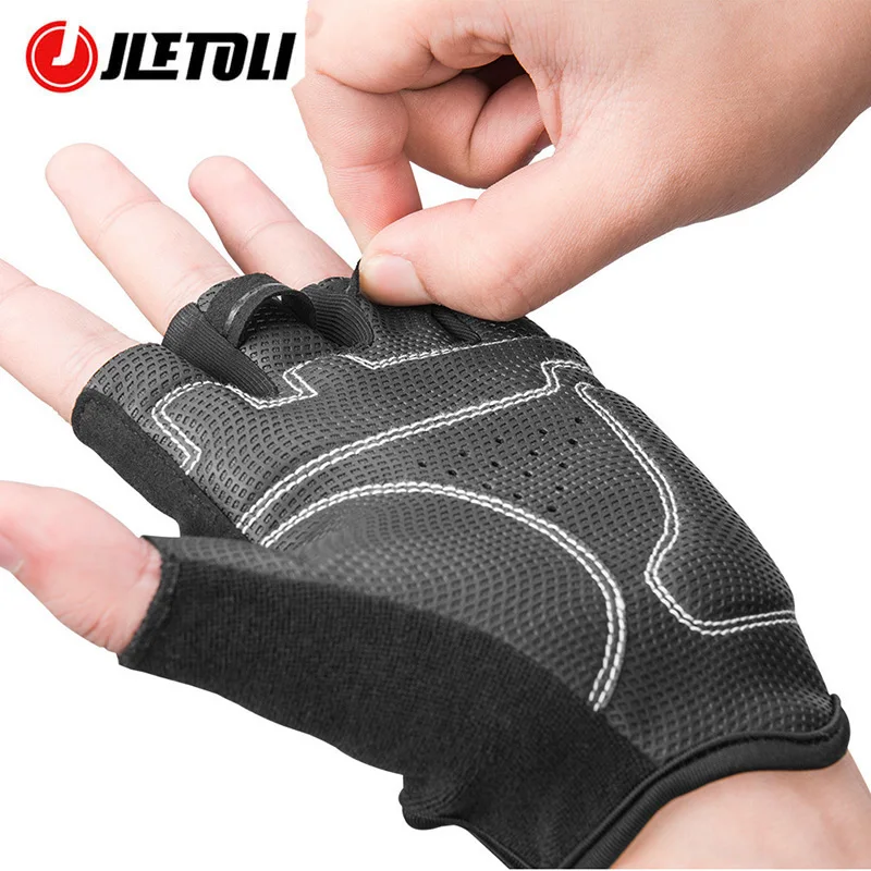 Перчатки JLETOLI для горного велосипеда с полупальцами велосипедные перчатки