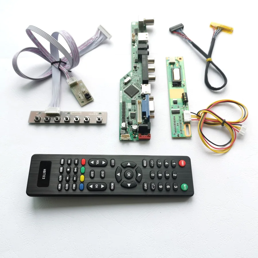 Пульт дистанционного управления для B140EW01 V0 V1 1CCFL 30Pin LVDS + инвертор клавиатура