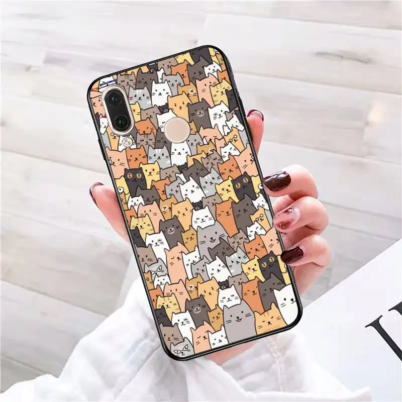 Babaite Cute cat Customer High Quality Phone Case Phone Case For Redmi note 8 8Pro 8T 6pro Redmi 8 7A 6A Xiaomi mi 8 9