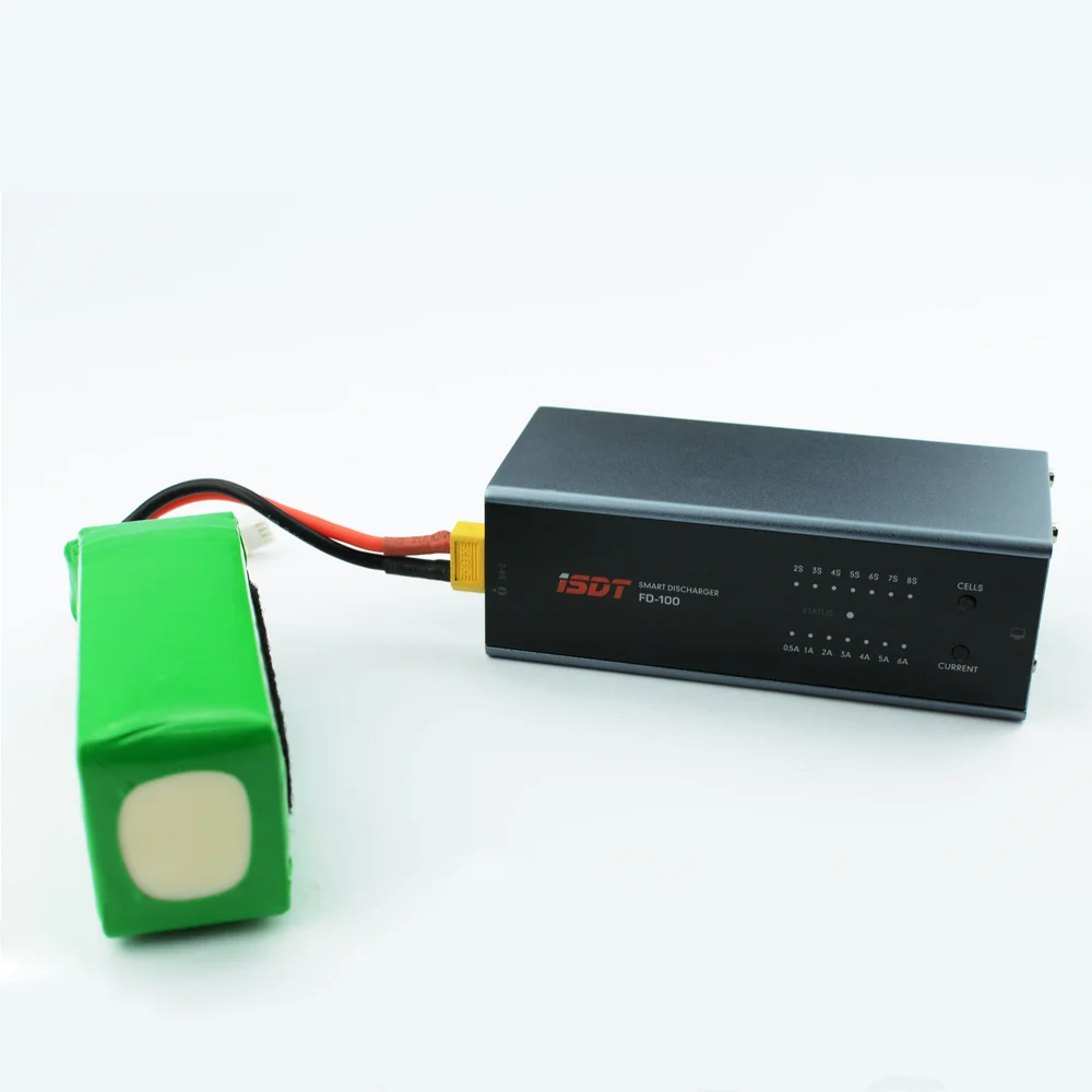 ISDT FD 100 2 S 8 80 Вт 6A смарт управление Dis зарядное устройство для Lipo батареи RC моделей
