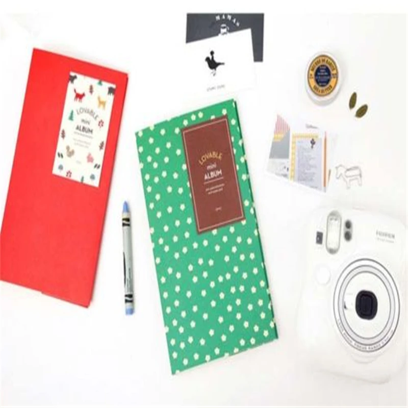 

Hot 84 Pockets 1Pcs Mini Film Instax Polaroid Album Photo Storage Case Fashion Home Family Friends Saving Memory Souvenir