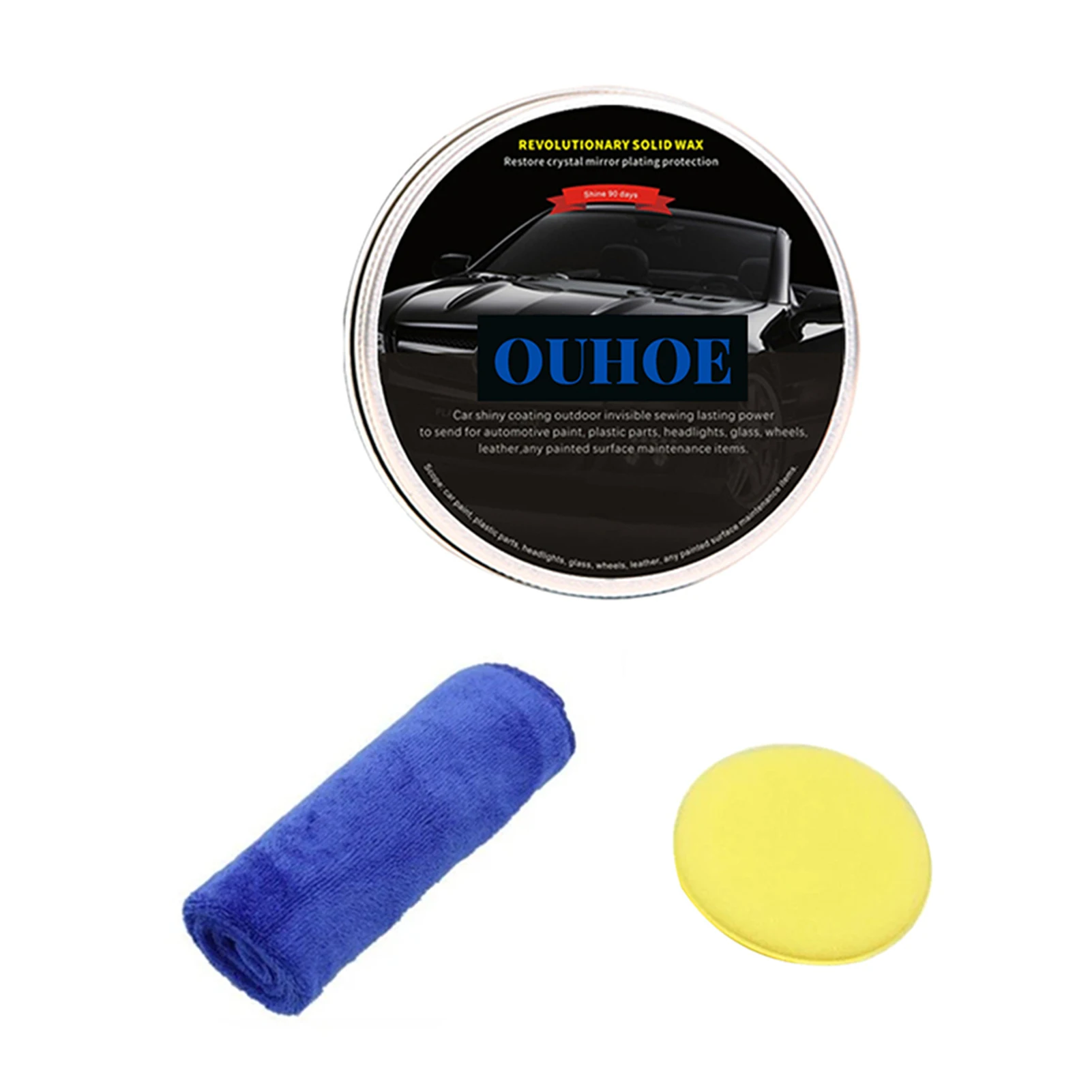 

Car Crystal Wax Waterproof Car Coating Wax Auto Scratches Repair Coating Supplies for Car Beauty Care L23
