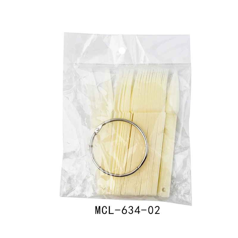 40 шт. веерообразные палочки для дизайна ногтей 4 цвета|Накладные ногти| |