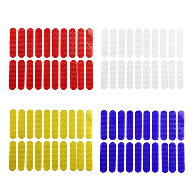 20 шт. Полное покрытие автомобиля отражающие Стайлинг наклейки для Xiaomi Mijia M365 Max G30